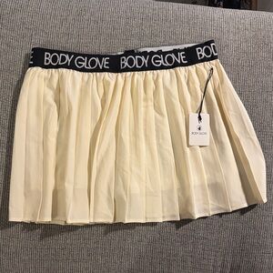 Body Glove Cream Mini Skort